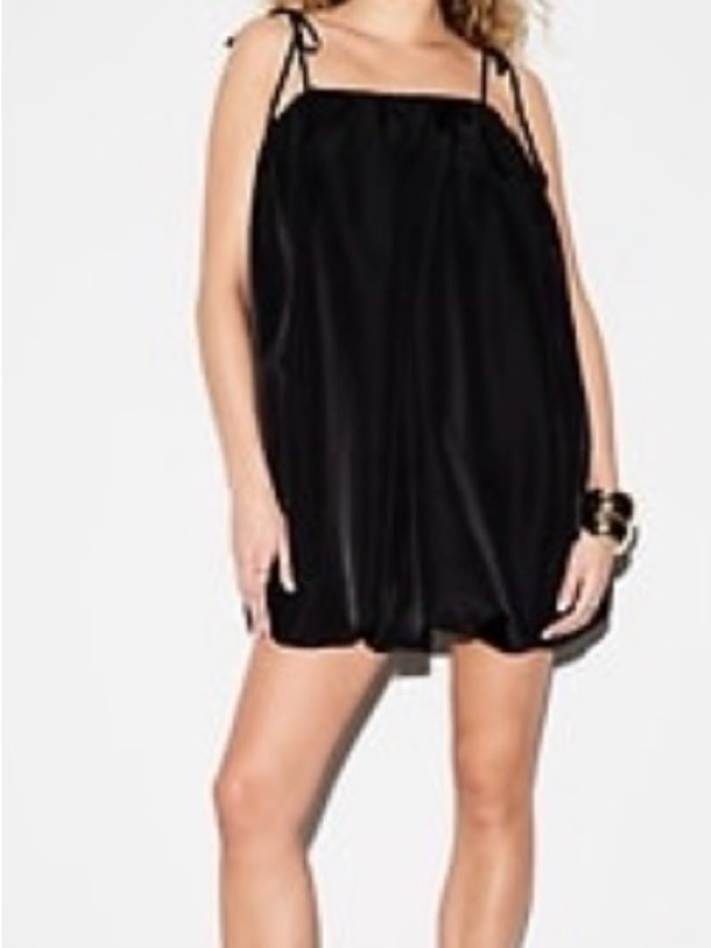 Old Navy Orange Mini Bubble Dress